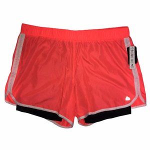 NWT RBX Active Performance Quick Drying Bright Neon Orange Athletic Shorts 3X